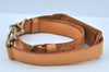 Authentic Louis Vuitton Leather Shoulder Strap Beige 34.6-41.7" LV K8932