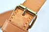 Authentic Louis Vuitton Leather Shoulder Strap Beige 34.6-41.7" LV K8932