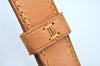 Authentic Louis Vuitton Leather Shoulder Strap Beige 34.6-41.7" LV K8932