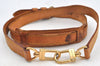 Authentic Louis Vuitton Leather Shoulder Strap Beige 0.4-42.9" LV K8934