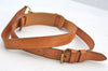 Authentic Louis Vuitton Leather Shoulder Strap Beige 40.2-47.2" LV K8935