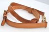 Authentic Louis Vuitton Leather Shoulder Strap Beige 40.2-47.2" LV K8935