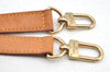 Authentic Louis Vuitton Leather Shoulder Strap Beige 40.2-47.2" LV K8935