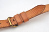 Authentic Louis Vuitton Leather Shoulder Strap Beige 40.2-47.2" LV K8935