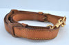 Authentic Louis Vuitton Leather Shoulder Strap Beige 35.8-42.9" LV K8936