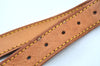 Authentic Louis Vuitton Leather Shoulder Strap Beige 35.8-42.9" LV K8936