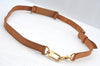 Authentic Louis Vuitton Leather Shoulder Strap Beige 39.4-46.5" LV K8937