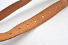 Authentic Louis Vuitton Leather Shoulder Strap Beige 39.4-46.5" LV K8937