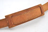 Authentic Louis Vuitton Leather Shoulder Strap Beige 39.4-46.5" LV K8937