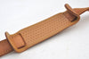 Authentic Louis Vuitton Leather Shoulder Strap Beige 39.4-46.5" LV K8937