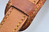 Authentic Louis Vuitton Leather Shoulder Strap Beige 37.8-44.9" LV K8938