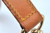 Authentic Louis Vuitton Leather Shoulder Strap Beige 37.8-44.9" LV K8938