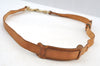 Authentic Louis Vuitton Leather Shoulder Strap Beige 37-47.2" LV K8939