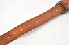 Authentic Louis Vuitton Leather Shoulder Strap Beige 40.6-47.6" LV K8940