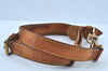 Authentic Louis Vuitton Leather Shoulder Strap Beige 39.4-46.5" LV K8941