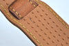 Authentic Louis Vuitton Leather Shoulder Strap Beige 39.4-46.5" LV K8941