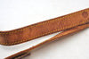 Authentic Louis Vuitton Leather Shoulder Strap Beige 39.8-46.9" LV K8942