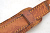 Authentic Louis Vuitton Leather Shoulder Strap Beige 39.8-46.9" LV K8942