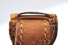 Authentic Louis Vuitton Leather Shoulder Strap Beige 39.8-46.9" LV K8942