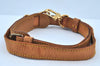 Authentic Louis Vuitton Leather Shoulder Strap Beige 36.2-43.3" LV K8943