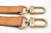 Authentic Louis Vuitton Leather Shoulder Strap Beige 5.4-42.5" LV K8947