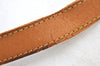 Authentic Louis Vuitton Leather Shoulder Strap Beige 5.4-42.5" LV K8947