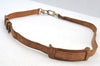 Authentic Louis Vuitton Leather Shoulder Strap Beige 35.8-42.9" LV K8948