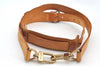 Authentic Louis Vuitton Leather Shoulder Strap Beige 36.2-43.3" LV K8950