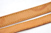 Authentic Louis Vuitton Leather Shoulder Strap Beige 36.2-43.3" LV K8950