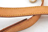 Authentic Louis Vuitton Leather Shoulder Strap Beige 36.2-43.3" LV K8950