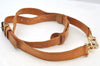 Authentic Louis Vuitton Leather Shoulder Strap Beige 42.5-49.6" LV K8951