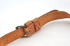 Authentic Louis Vuitton Leather Shoulder Strap Beige 42.5-49.6" LV K8951