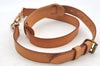 Authentic Louis Vuitton Leather Shoulder Strap Beige 35-42.1" LV K8952