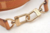 Authentic Louis Vuitton Leather Shoulder Strap Beige 35-42.1" LV K8952