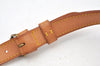 Authentic Louis Vuitton Leather Shoulder Strap Beige 35-42.1" LV K8952