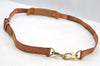 Authentic Louis Vuitton Leather Shoulder Strap Beige 39.4-46.5" LV K8953