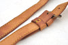 Authentic Louis Vuitton Leather Shoulder Strap Beige 39.4-46.5" LV K8953