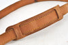 Authentic Louis Vuitton Leather Shoulder Strap Beige 39.4-46.5" LV K8953