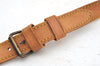 Authentic Louis Vuitton Leather Shoulder Strap Beige 36.2-43.3" LV K8954