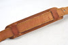 Authentic Louis Vuitton Leather Shoulder Strap Beige 36.2-43.3" LV K8954