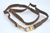 Authentic Louis Vuitton Leather Shoulder Strap Beige LV Junk 2set K8955