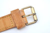 Authentic Louis Vuitton Leather Shoulder Strap Beige LV Junk 2set K8955