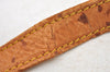 Authentic Louis Vuitton Leather Shoulder Strap Beige 40.9-48" LV Junk K8956