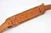 Authentic Louis Vuitton Leather Shoulder Strap Beige 40.9-48" LV Junk K8956