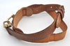 Authentic Louis Vuitton Leather Shoulder Strap Beige 35.4-42.5" LV K8958