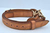 Authentic Louis Vuitton Leather Shoulder Strap Beige 35.4-42.5" LV K8959