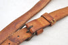 Authentic Louis Vuitton Leather Shoulder Strap Beige 40.9-48" LV K8960