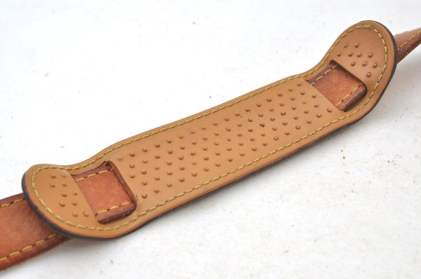 Authentic Louis Vuitton Leather Shoulder Strap Beige 40.9-48" LV K8960