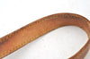 Authentic Louis Vuitton Leather Shoulder Strap Beige 40.9-48" LV K8960