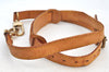 Authentic Louis Vuitton Leather Shoulder Strap Beige 40.6-46.1" LV K8961